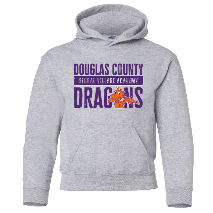 GVA Douglas Stacked Youth Hoodie (18500)