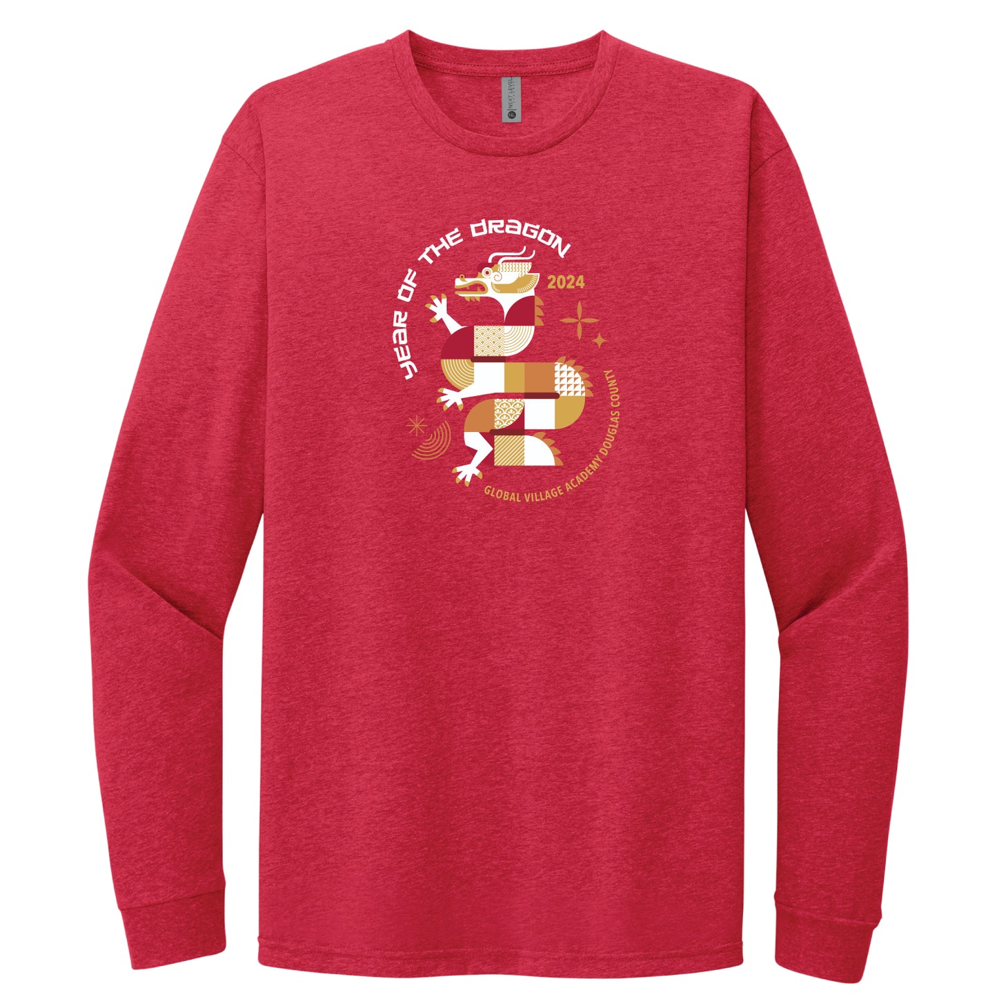 Year of the Dragon Adult Long Sleeve Tee (NL6211)