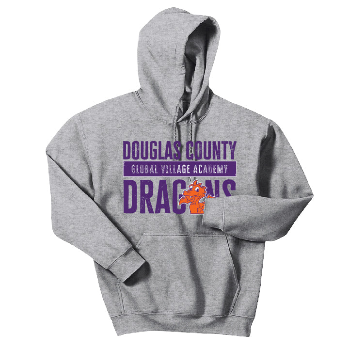 GVA Douglas Stacked Adult Hoodie (18500)